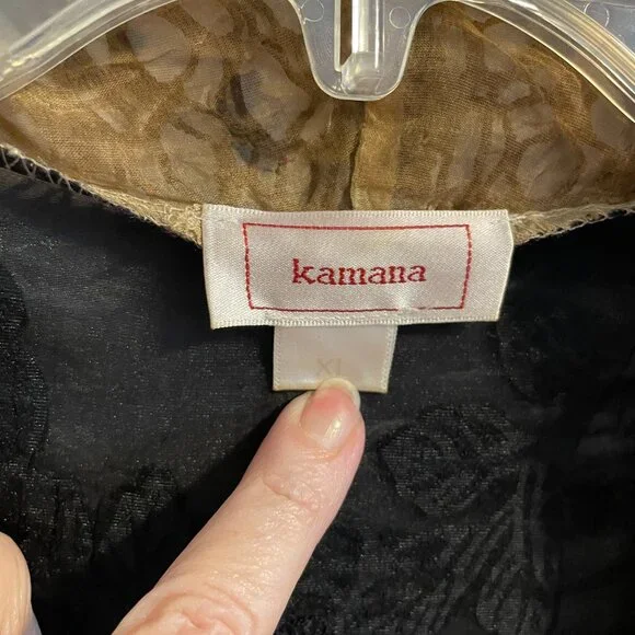 KAMANA Open Front Cardigan Duster Jacket - Picture 2 of 12